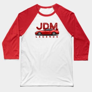 Toyota Supra MK4 Red Baseball T-Shirt